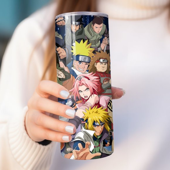 Naruto Tumbler, Anime Tummbler, Naruto Sublimation Tumbler, Naruto Cup Gifts - Picture 2 of 4